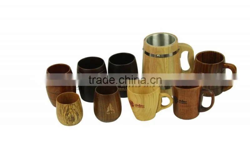 Handmade Unique Hand-Made Wood Custom Coffee Cup