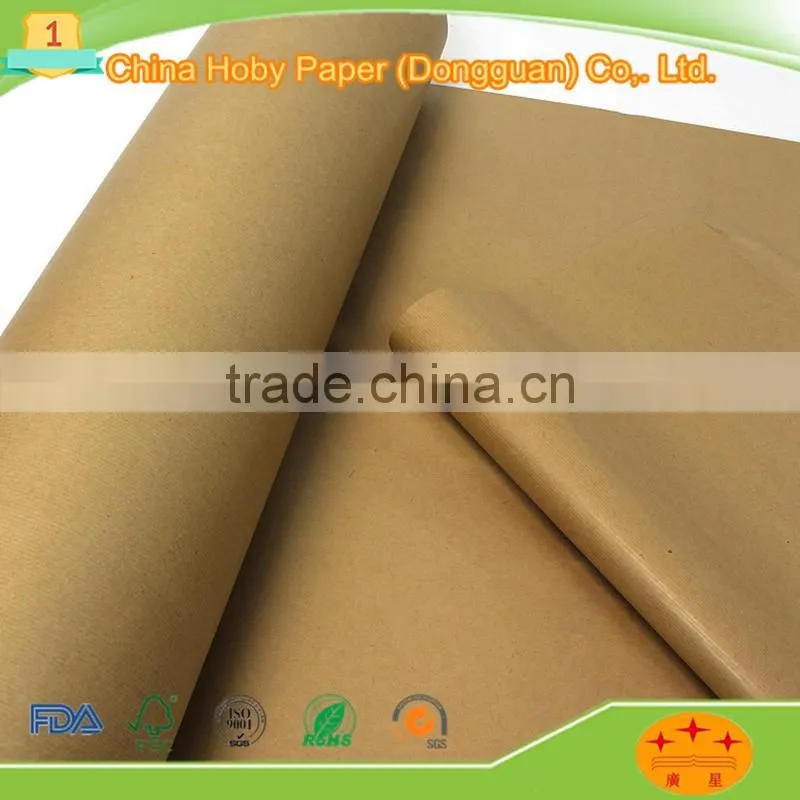 food grade brown kraft paper with pe laminated