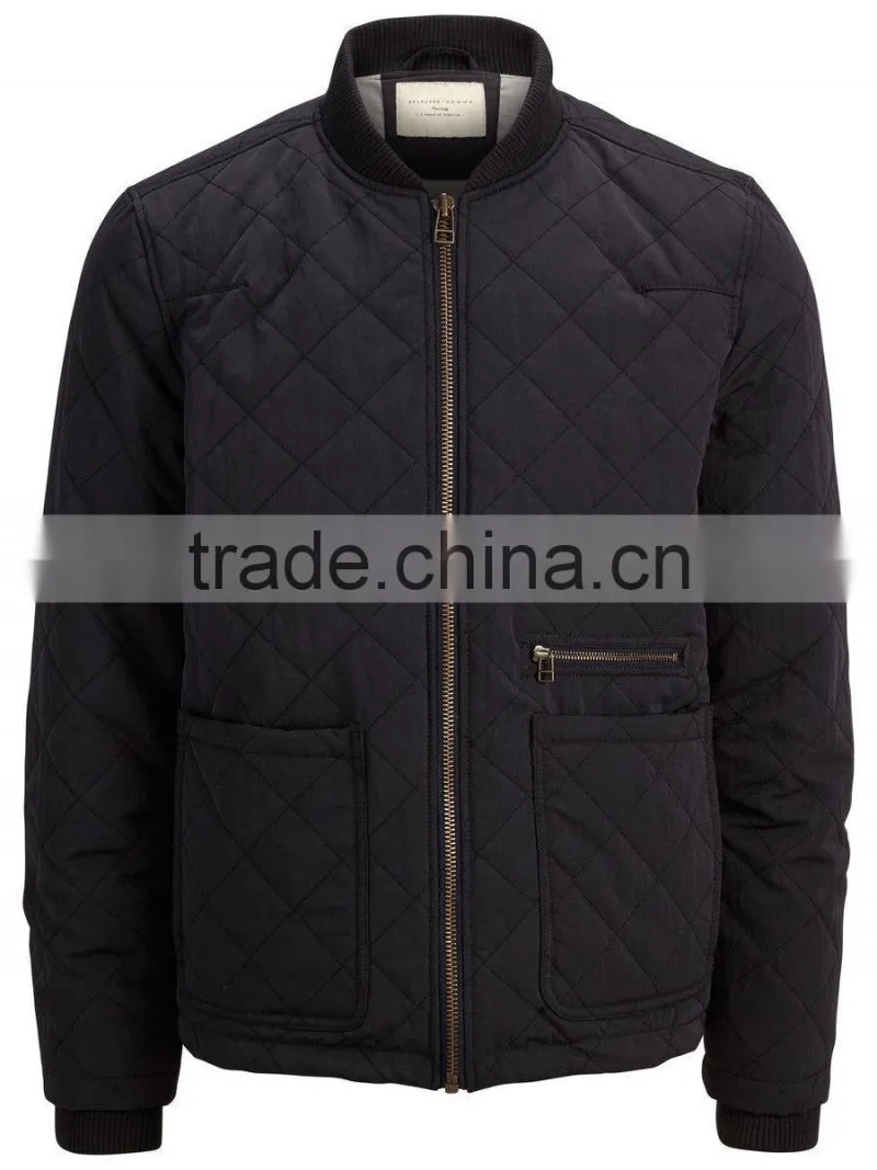 Alike diamond quilted jacket for men