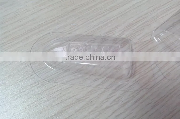 Transparent Plastic Collar Support Butterfly For Garment Accessory