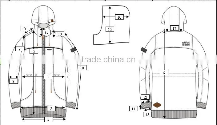 Custom women 's polyester woven plain varsity outdoor padded jacket wholesale