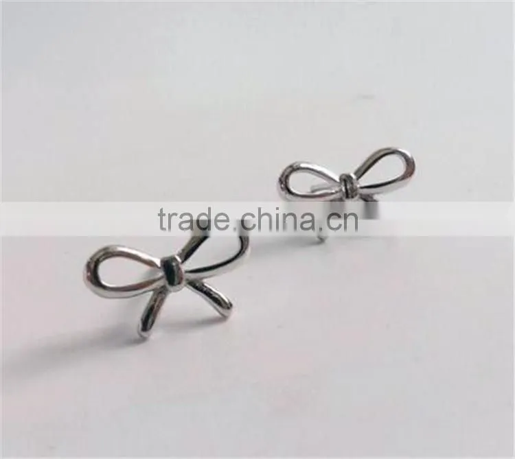 925 Sterling Silver Christmas Santa Elk Shaped Earrings
