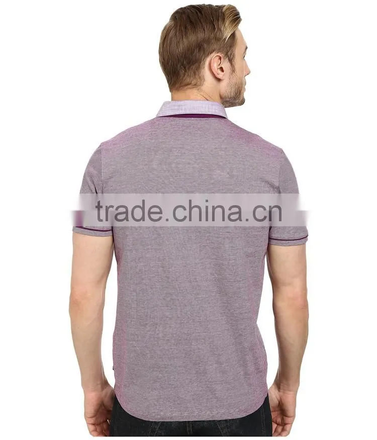 2015 latest custom mens microfiber polo shirt from factory cheap wholesale