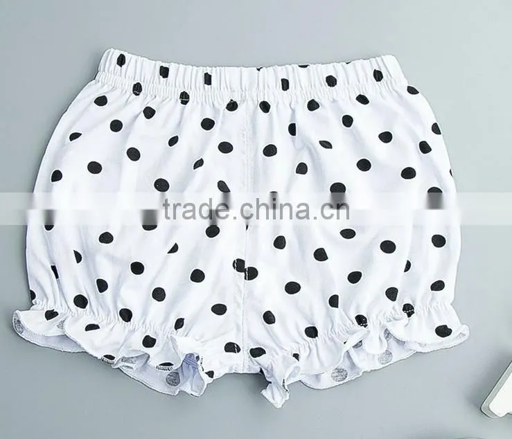 Polka Dots Elastic Bloomer Summer Children Clothes Summer Apparel Garments