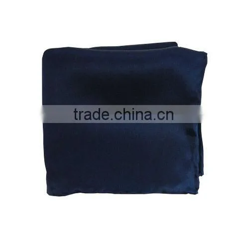 hand-rolled edges silk satin handkerchief