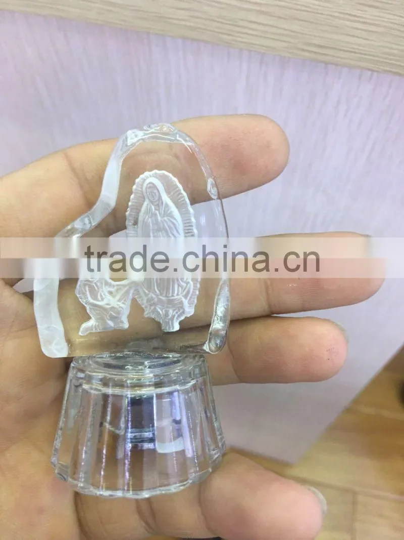 Wholesale Glitta Fashion wedding gifts for guests Christianity Jesus Christian crystal gift wedding favors JC-CC-01