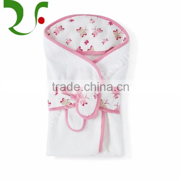 100% cotton ultra soft baby hooded bath towels