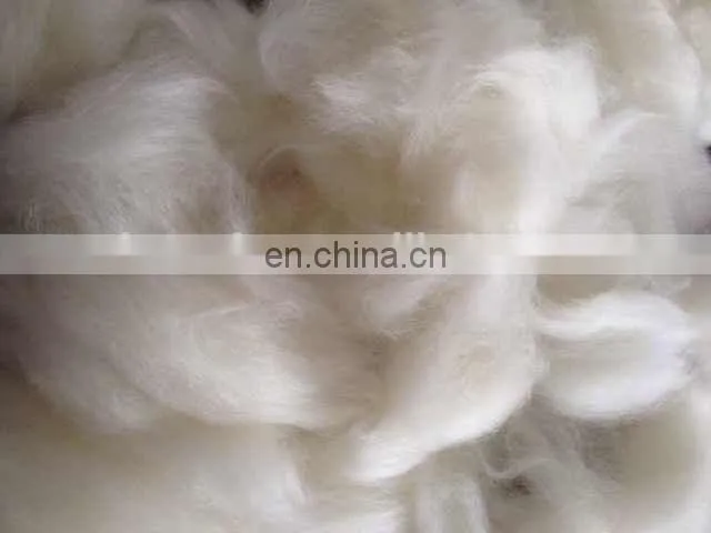 Sheep wool open tops natural white