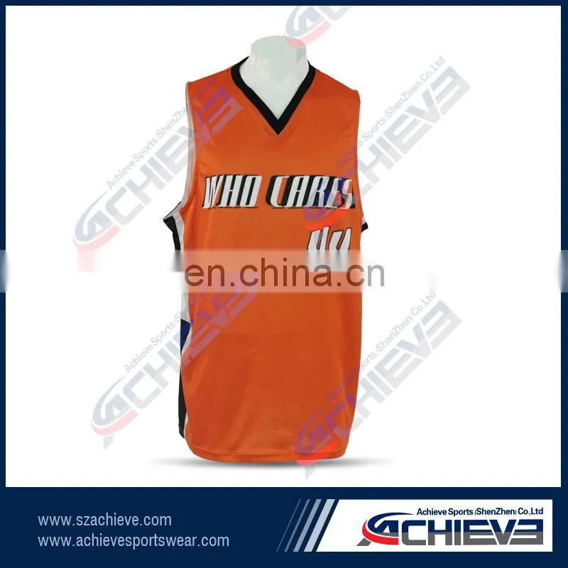 Custom Sublimated Basketball Uniform Fashion Sublimated Basketball Jersey and Short