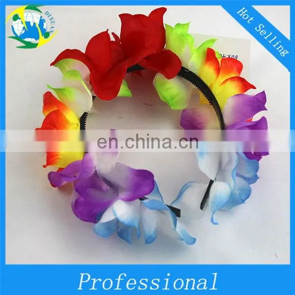 Plastic Hawaii Flower Lei