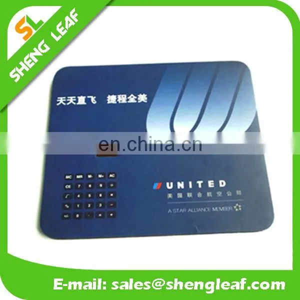 2016 customized promotional rubber mouse pad for sale
