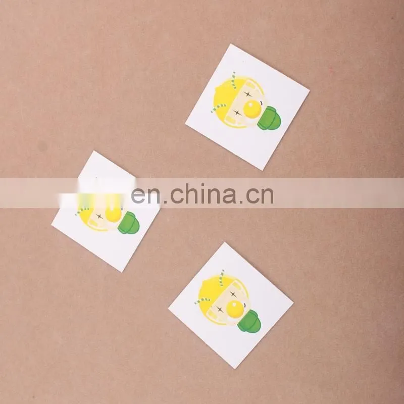 Custom full colour printed and cheap cartoon paper sticker
