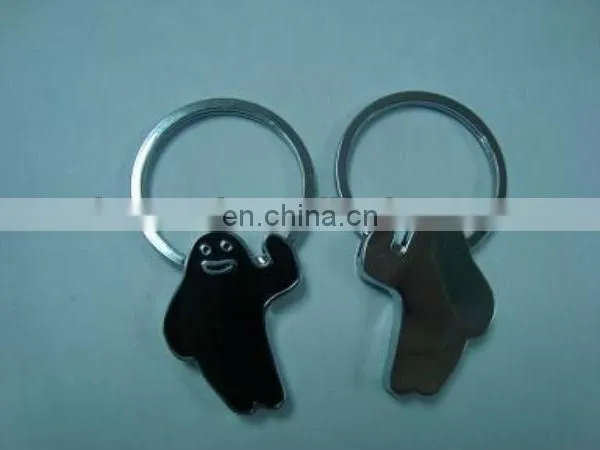 domo cute running boy keychain