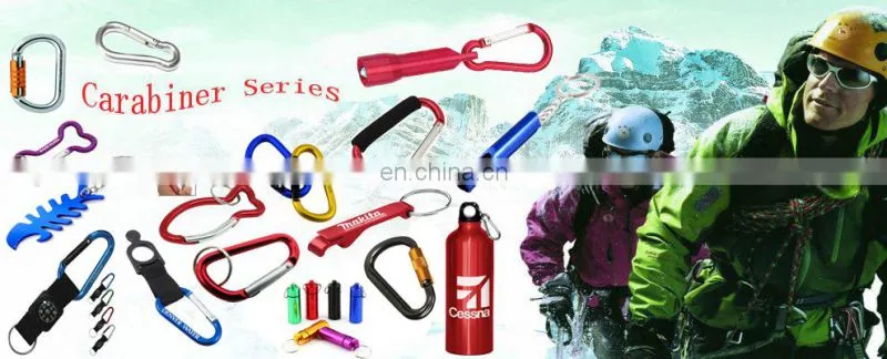 Winho custom promotional aluminum carabiner