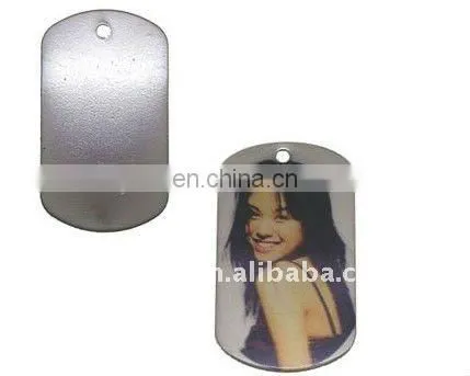 sublimation tag