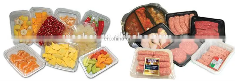 Tray Type Modified Atmosphere Packaging Machine For Fresh goods