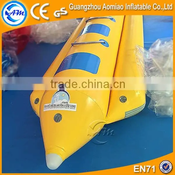 new style inflatable water games flyfish banana boat for sale