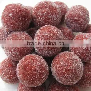 Hawthorn berry extract Piece sugar coated Jelly Sour Candy