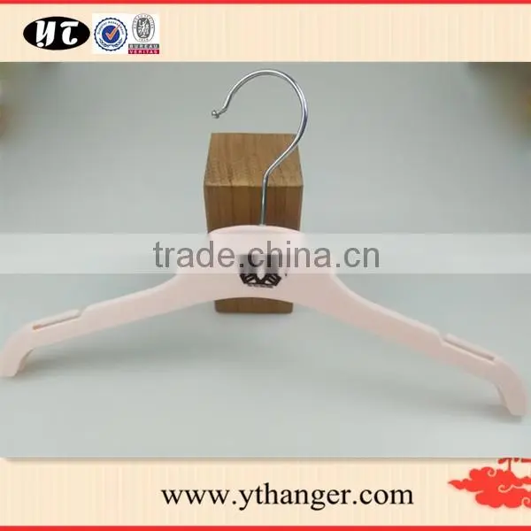 cute pink baby clothes plastic hanger child hanger