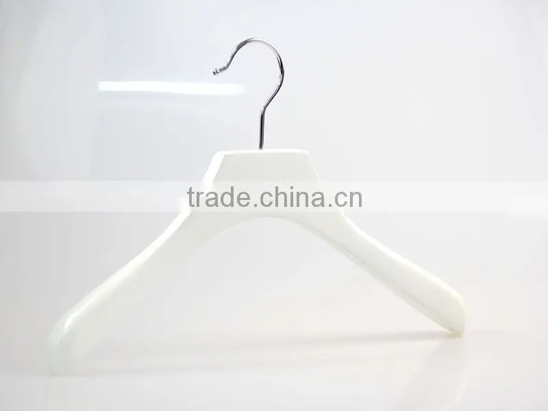 top quality custom wooden clothes hanger and pants hanger for lady