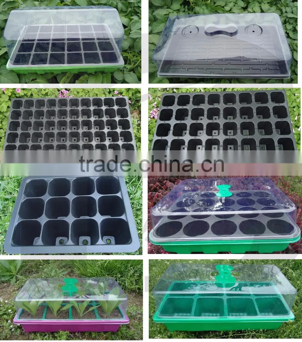 Plastic seedling tray for greenhouse / Plastic Mini Greenhouse