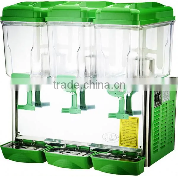 triplex two temperature hot cold drink machine for commercial use