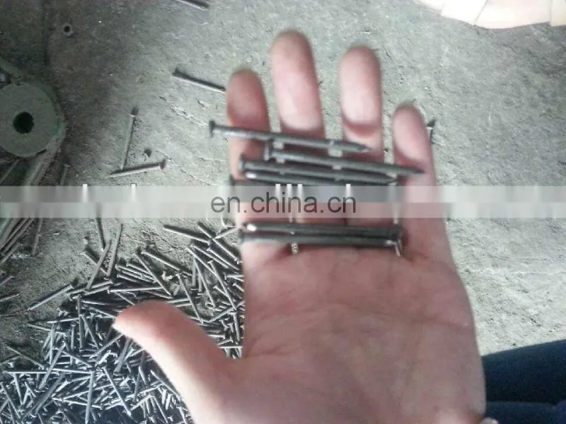2020 hot sale nail making machine palnt nail production line from Chinese factory
