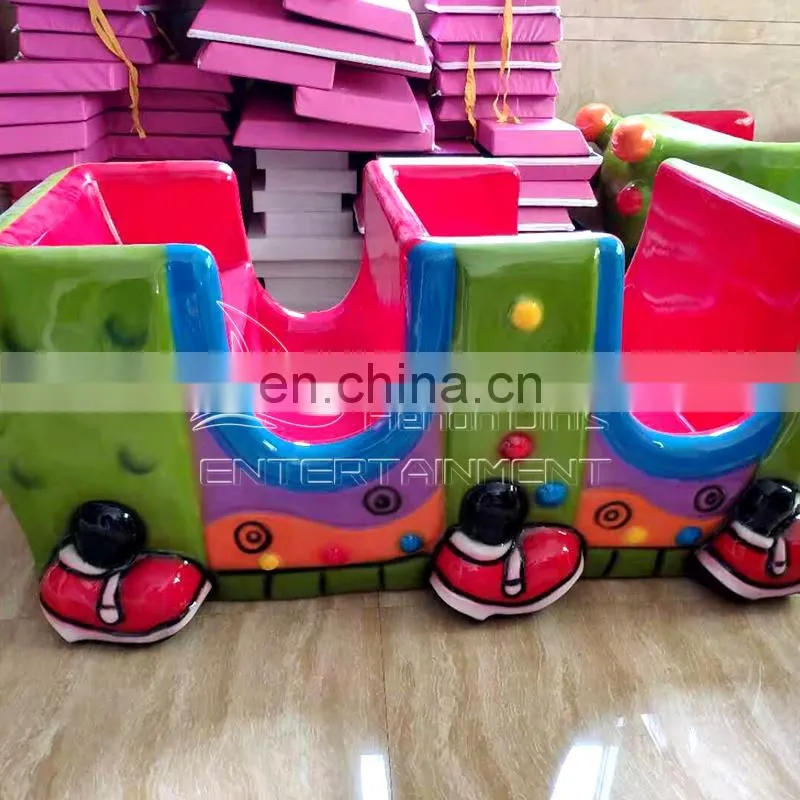 Small park children track train cute ant design mini track train