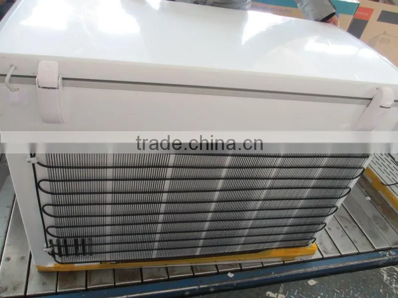 Hot selling Solid door top open door chest deep freezer cabinet