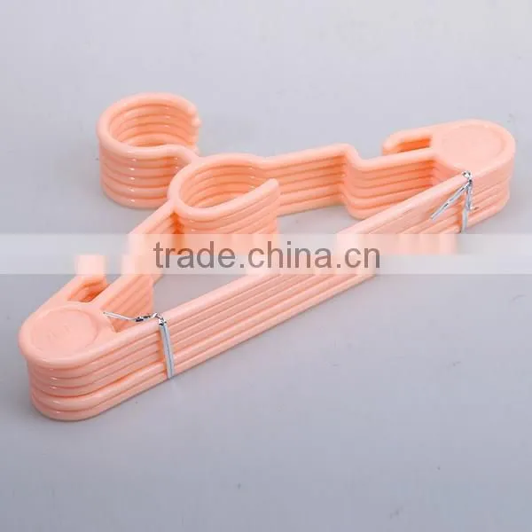 household simple design clothes drying hangers 6pcs/set