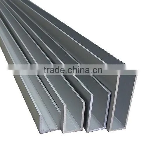 high quality u shape aluminum extrusion profiles