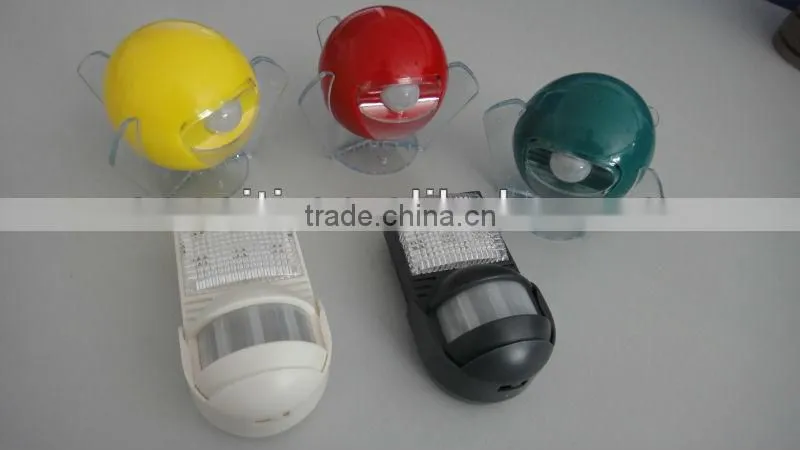 Small LED sensor night light for kids/cabinet 4.5V/DC