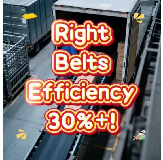 Truck Loading System Manufacturers Choose the Right Belts, Efficiency 30%+!