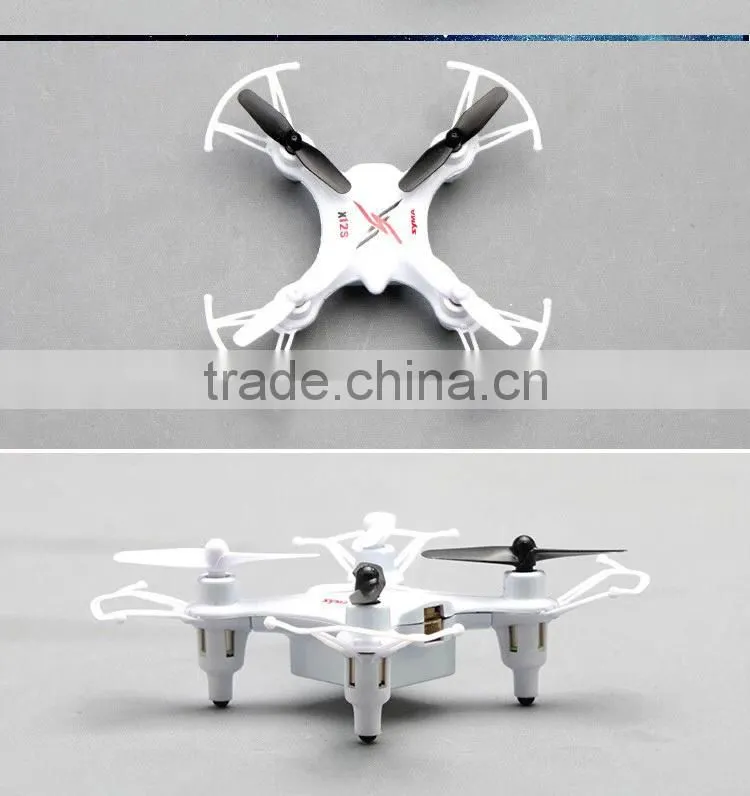SYMA product X12 mini dron 2.4G 4CH nano quadcopter with frames and lights