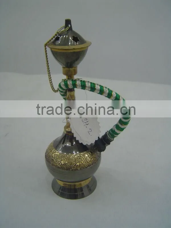 Cast Brass Hukka