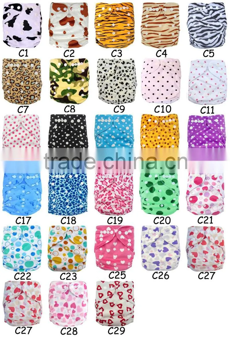 No Diaper Rash Reuseable Kids Diaper Ecological Cloth Nappies