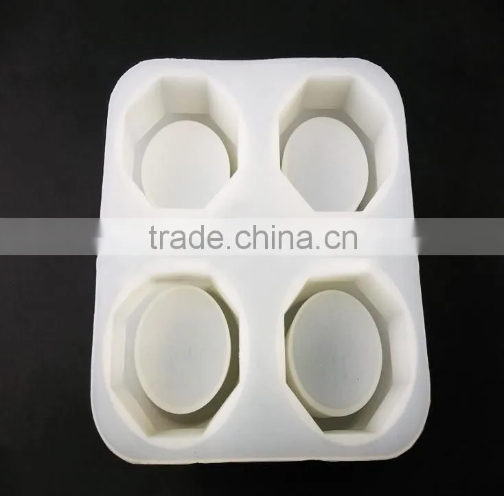 2015 Hot selling cup shaped silicone ice cube tray in hot summer