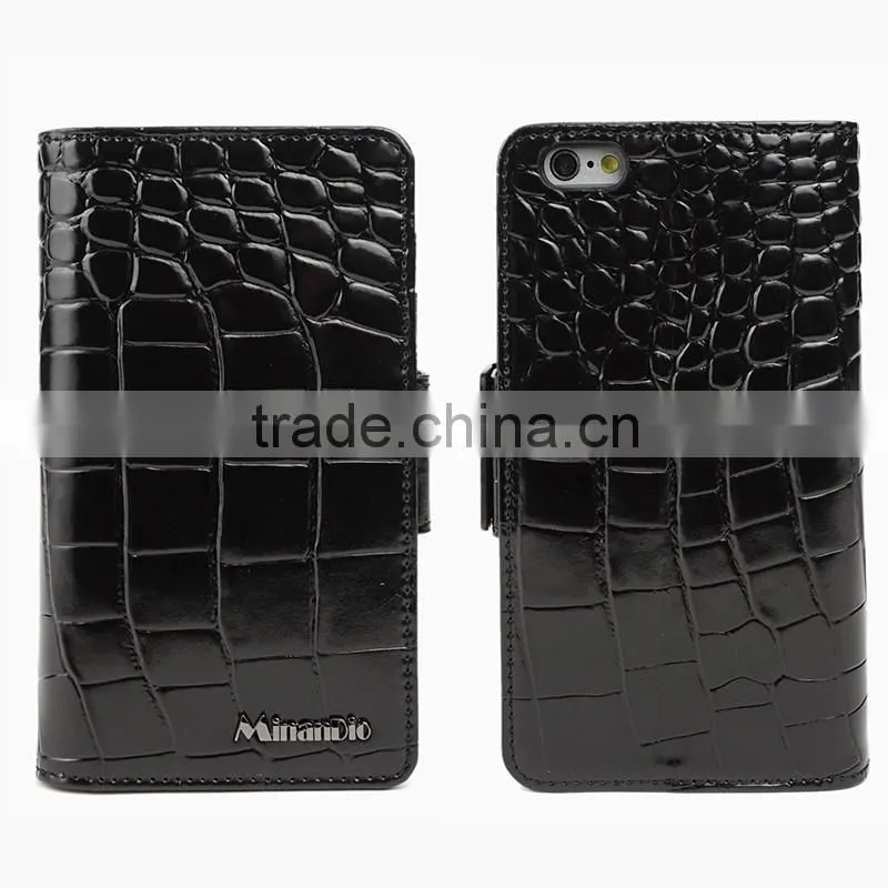 Wholesale Cell Phone Case For iPhone 6, Wallet Leather Cell Phone Case With Best Price For Sale
