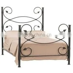 Leaf Bed/Norfork Bed/Iron Decor Bed
