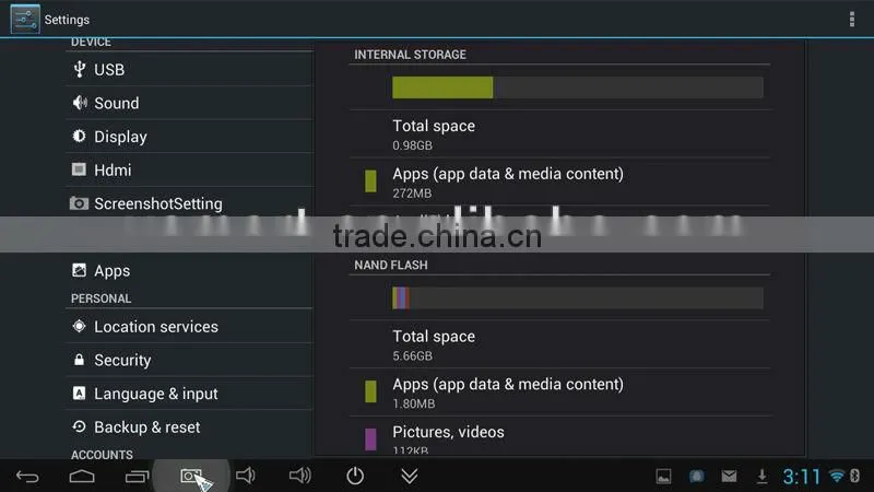 RK3188 tv box quad core media player hd porn video 1080p android tv box