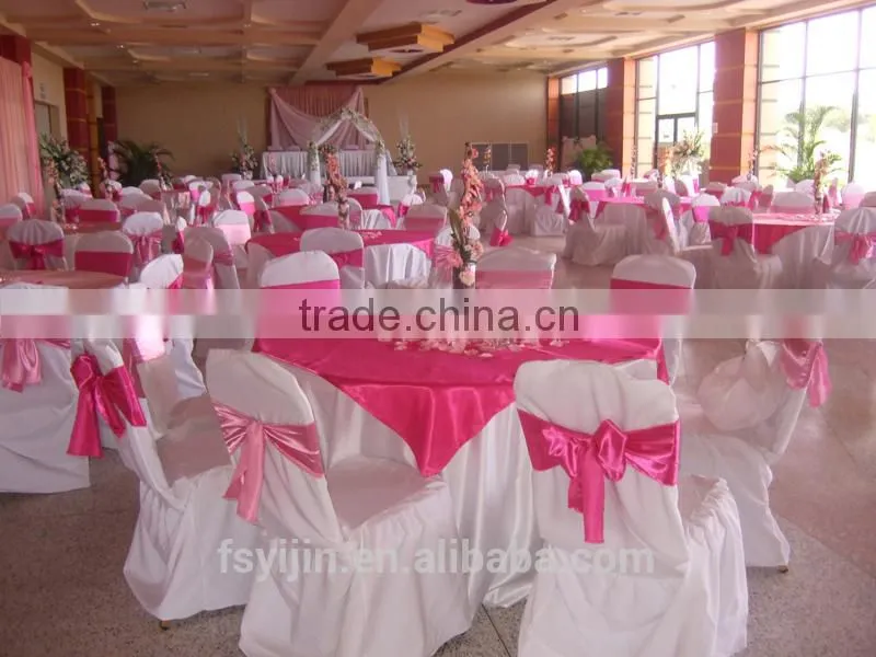 colorful white table cloth for events