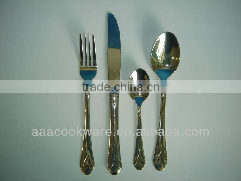2015 New Products High Guangdong Quality 18/8 Stainless Steel Cutlery Set Available For Wholesale