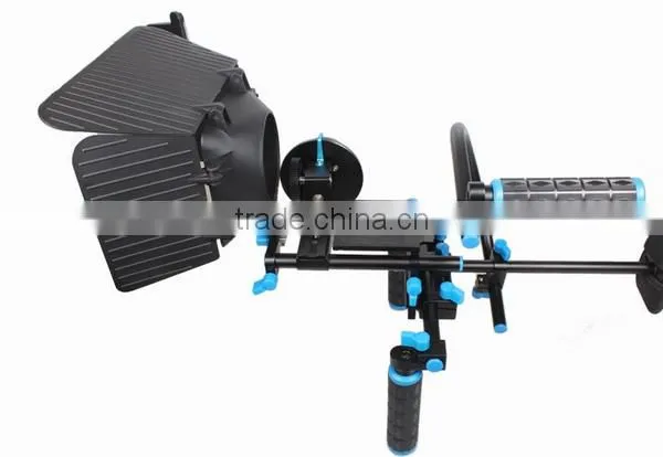 Commlite 5d2 5D3 Video system kit Video Rig Follow focus Matte box Video handle