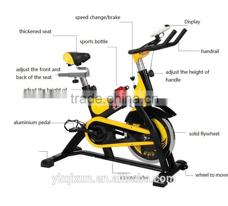 2016 Body building fit exercise bike Commercial Bike