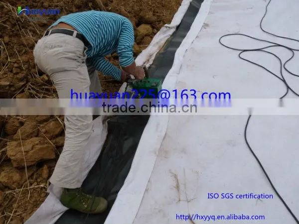 geomembrane welder machine welding HDPE/LDPE geomembrane& PVC geomembrane