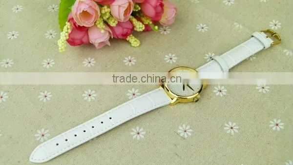2015 wholes factory women genuine leather watches