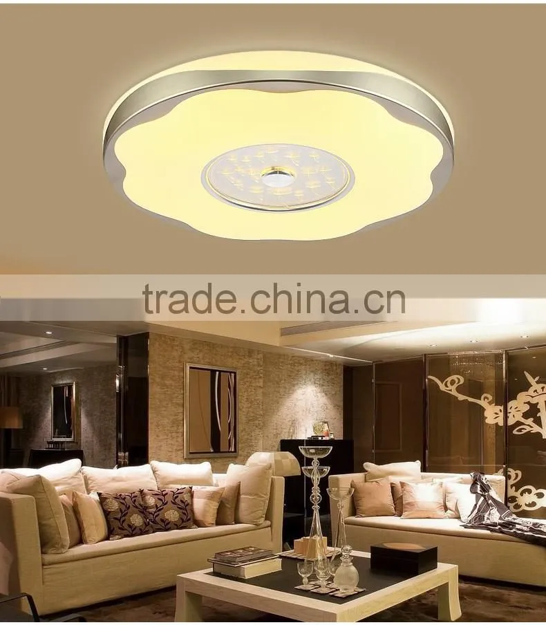 2016 new design ceiling mount led light 30W per color small for bedroom or reading room