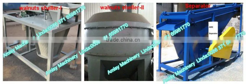 2015 walnut sheller/ walnut cracker walnut shelling machine