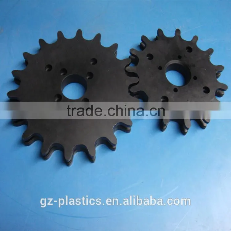 Self lubrication Injection POM small plastic wheel gears PA6 PA66 gear for sale