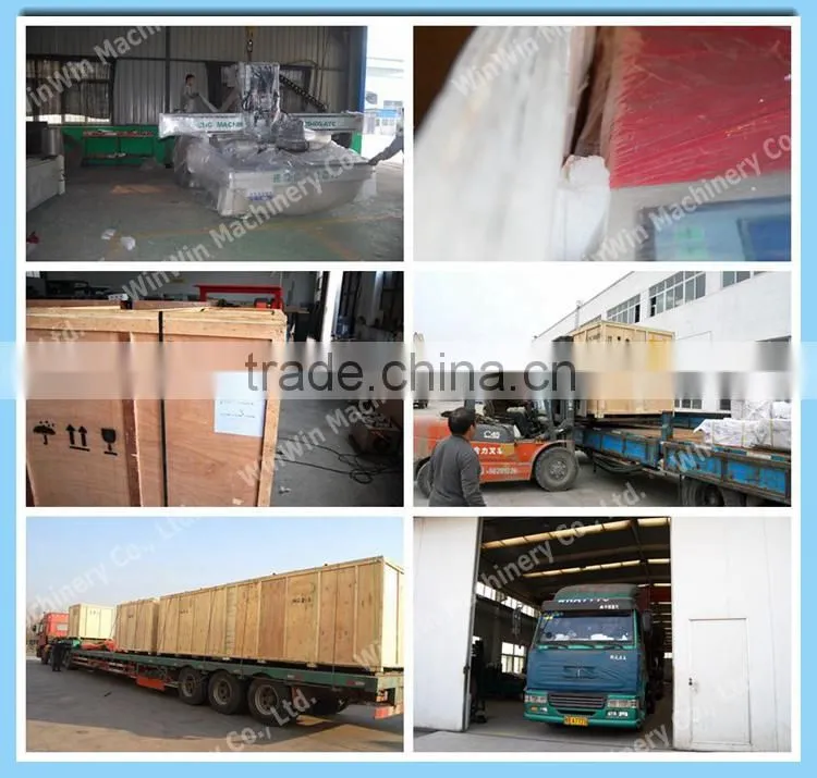 High-speed (1300*2500mm) WW1325M CNC Carving Machine for Marble Granite Stone